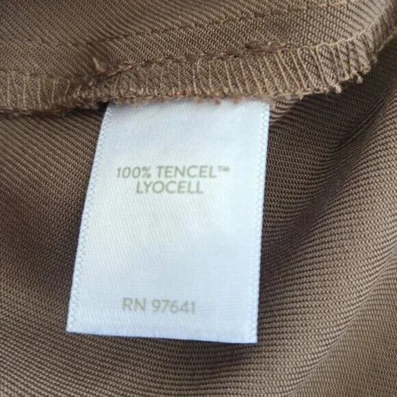 JJill Pure Jill NWOT Draped Wide Leg Pants in Shale (Size 2XL) - Picture 5 of 9